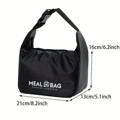 Reusable Insulated Lunch Bag Leak Proof Cooler Multiple Carrying Methods