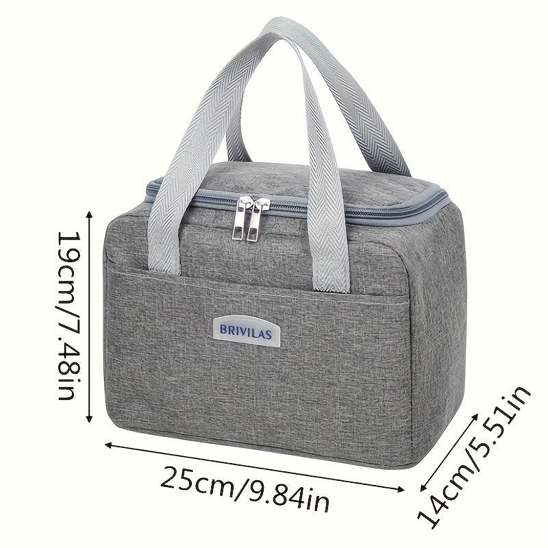 6000ml Insulated Lunch Bag Waterproof & Foldable with Dual Compartments