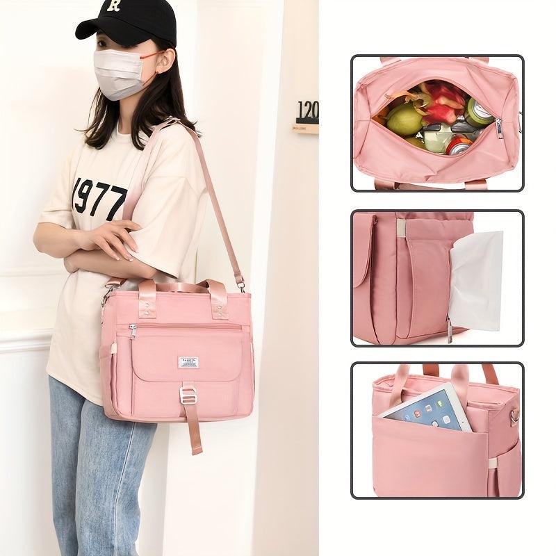 Insulated Lunch Bag Travel Food Storage Shoulder Bag Picnic Business Travel