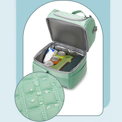 Large Capacity Insulated Lunch Bag with Shoulder Strap
