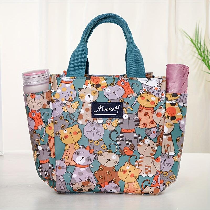 Reusable Insulated Lunch Tote Bag for School Office Camping