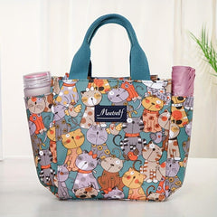 Reusable Insulated Lunch Tote Bag for School Office Camping