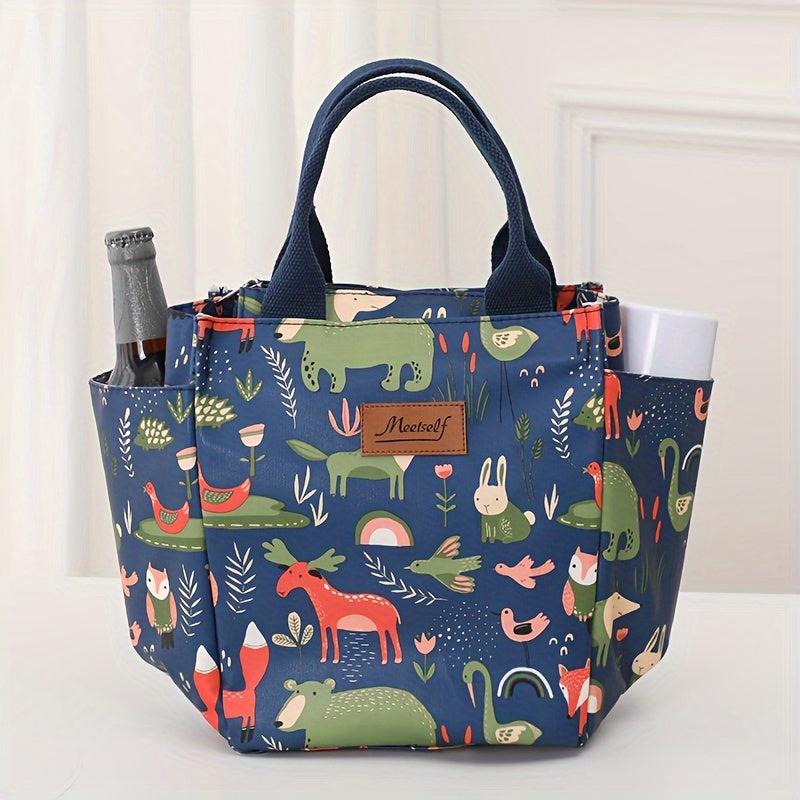 Reusable Insulated Lunch Tote Bag for School Office Camping