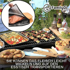 FAMILYQL BBQ Cooler Bag Hydrophobic Fabric Light Yellow