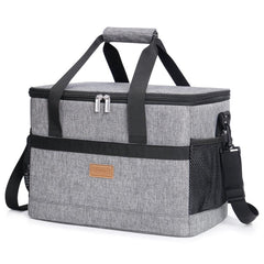 Large Insulated Soft Cooler Bag with Hard Liner for Picnic Lunch BBQ Camping