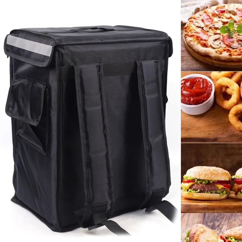 42L Insulated Food Bags Pizza Takeaway Thermal BBQ Backpack