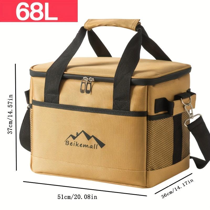 Beikemall Insulated Lunch Bag Aluminum & PET Cooler Tote Waterproof & Proof