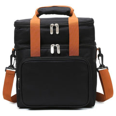 Dual Layer Insulated Lunch Cooler Bag Waterproof Oxford