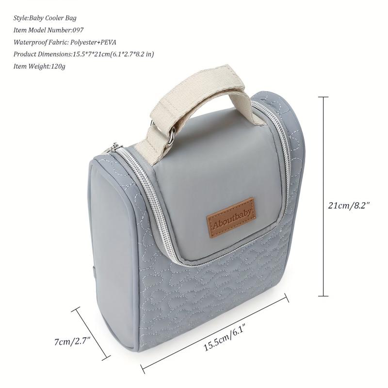 Waterproof Bottle Bag Outdoor Mother Travel Bag Insulated Fresh-keeping Lunch Ba