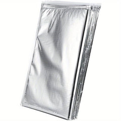 6pcs Insulated Thermal Cooler Bag Set - Silver