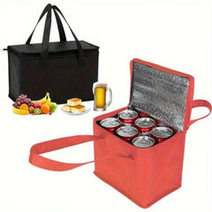 Square Non Woven Insulated Cooling Bag - Portable & Durable