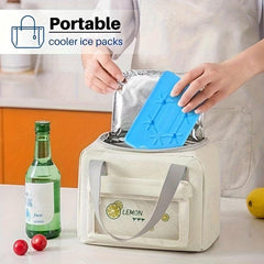 2pcs Ultra Thin Reusable Lunch Box Ice Packs - Long Lasting Cooling
