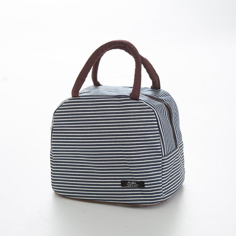 Large Capacity Oxford Thermal Lunch Box Bag Portable Thermal Bag