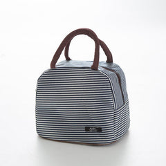 Large Capacity Oxford Thermal Lunch Box Bag Portable Thermal Bag