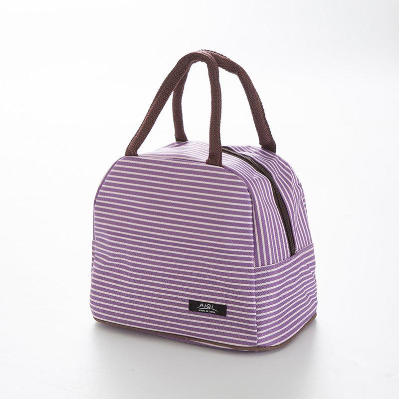 Large Capacity Oxford Thermal Lunch Box Bag Portable Thermal Bag