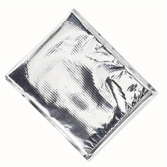 5pcs Aluminum Foil Insulated Food Storage Bag Thermal Cooler Silver