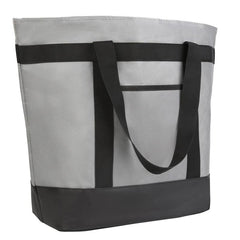 Insulated Reusable Tote Ice Bag 17 inch Grey