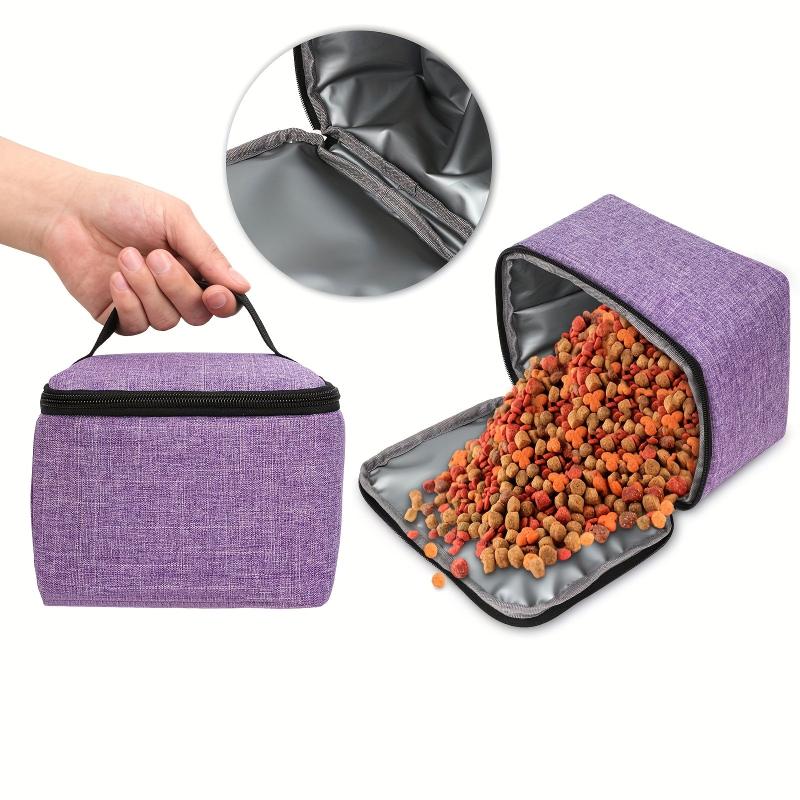3pcs Storage Bag Large Capacity Insulated Meal Bag with 2 Small Bags