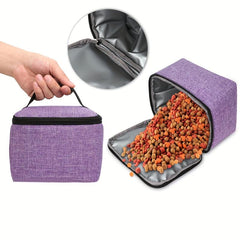 3pcs Storage Bag Large Capacity Insulated Meal Bag with 2 Small Bags