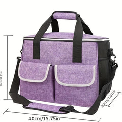 3pcs Storage Bag Large Capacity Insulated Meal Bag with 2 Small Bags