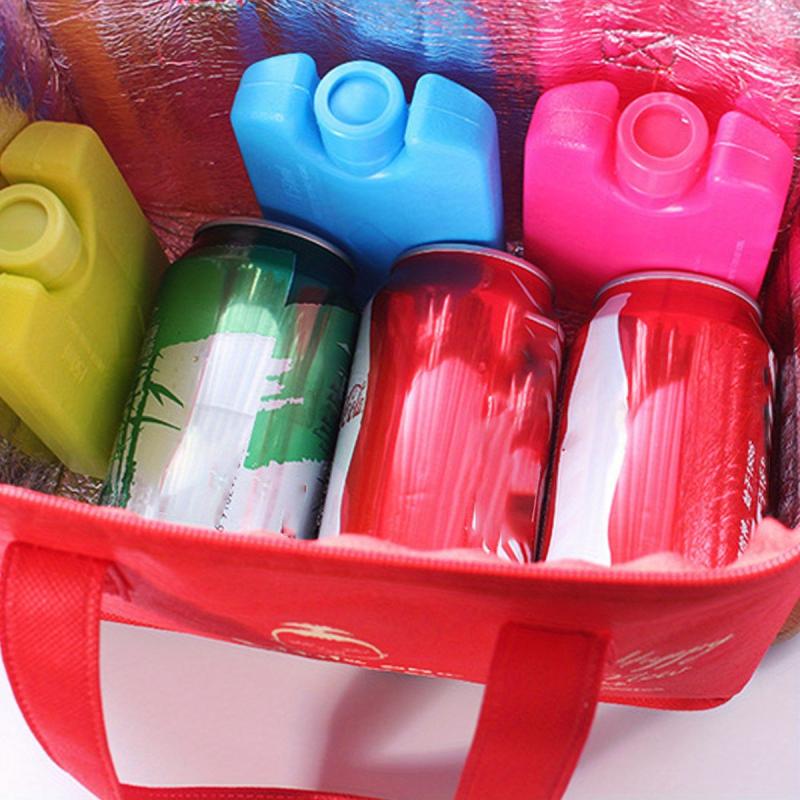 1pc Reusable Thin Ice Pack Cooler 150ml Food Safe Plastic for Lunch Boxes & Brea