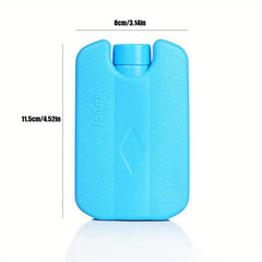 1pc Reusable Thin Ice Pack Cooler 150ml Food Safe Plastic for Lunch Boxes & Brea