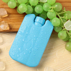 1pc Reusable Thin Ice Pack Cooler 150ml Food Safe Plastic for Lunch Boxes & Brea
