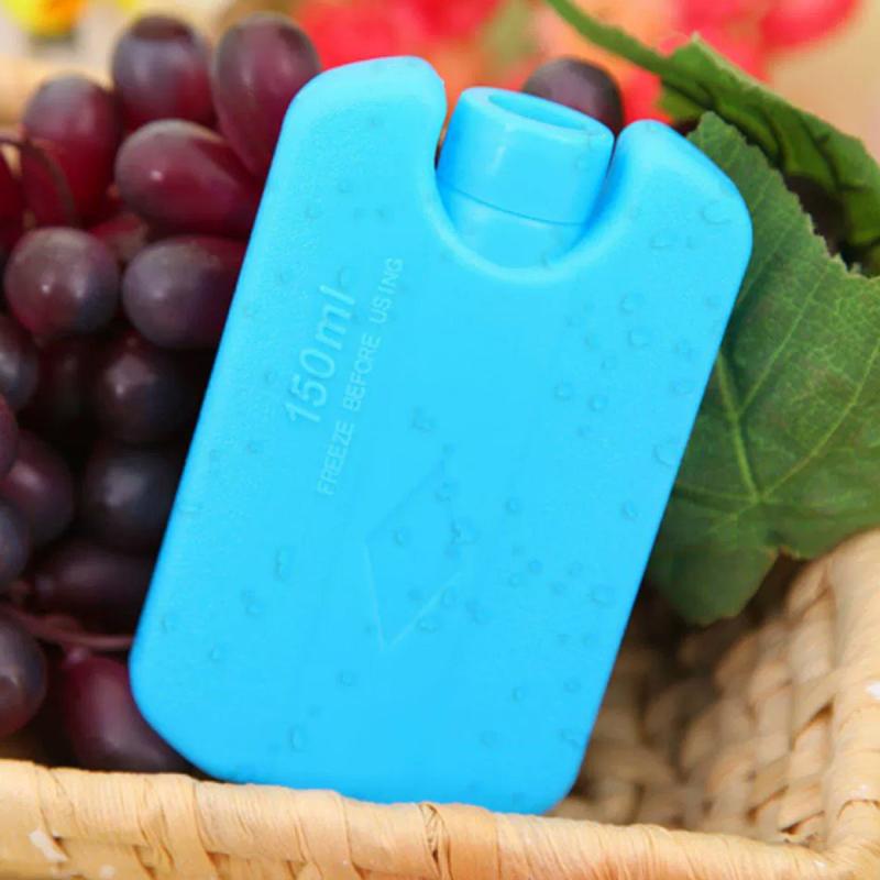 1pc Reusable Thin Ice Pack Cooler 150ml Food Safe Plastic for Lunch Boxes & Brea
