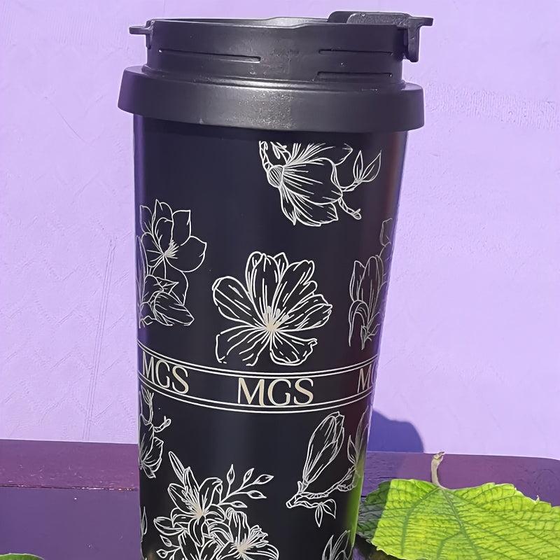 Stylish Lily of The Valley Stainless Steel Coffee Mug