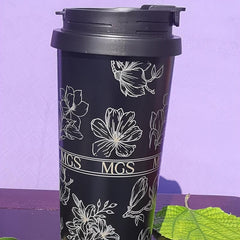 Stylish Lily of The Valley Stainless Steel Coffee Mug