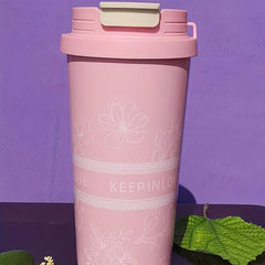 Stylish Lily of The Valley Stainless Steel Coffee Mug