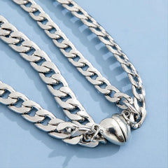 Couple Bracelets Set Magnetic Heart Attraction Bracelets