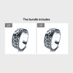 Hip Hop Men's Devil Eye God Eye Ring