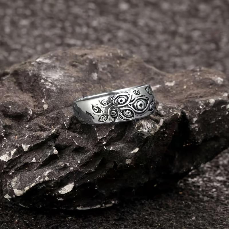Hip Hop Men's Devil Eye God Eye Ring