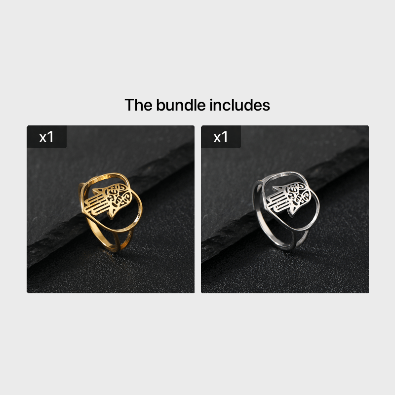 Stainless Steel Ring for Cut Palm