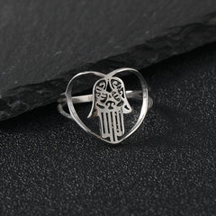 Stainless Steel Ring for Cut Palm