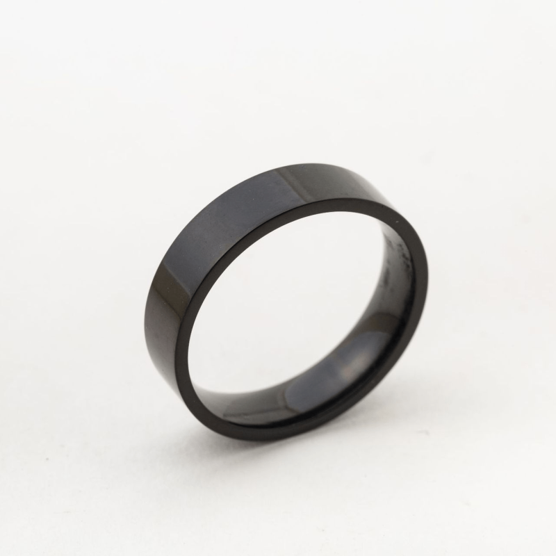 Titanium Steel Rings For Men 6MM Polished Couples Rings