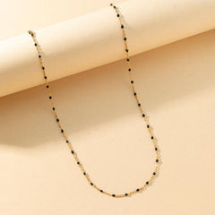 Stainless Steel Beads Chain Necklace Combo Set