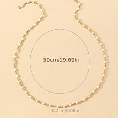 Stainless Steel Beads Chain Necklace Combo Set