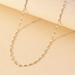 Stainless Steel Beads Chain Necklace Combo Set
