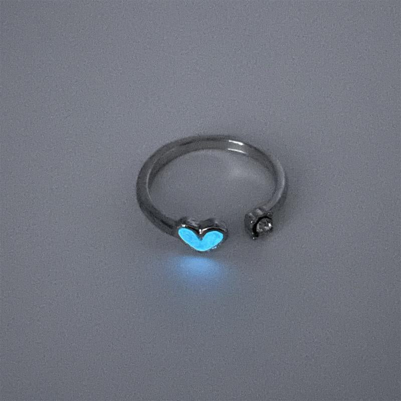 Luminous Men's Ring - Adjustable with Open End for Men