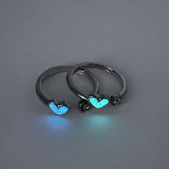 Luminous Men's Ring - Adjustable with Open End for Men