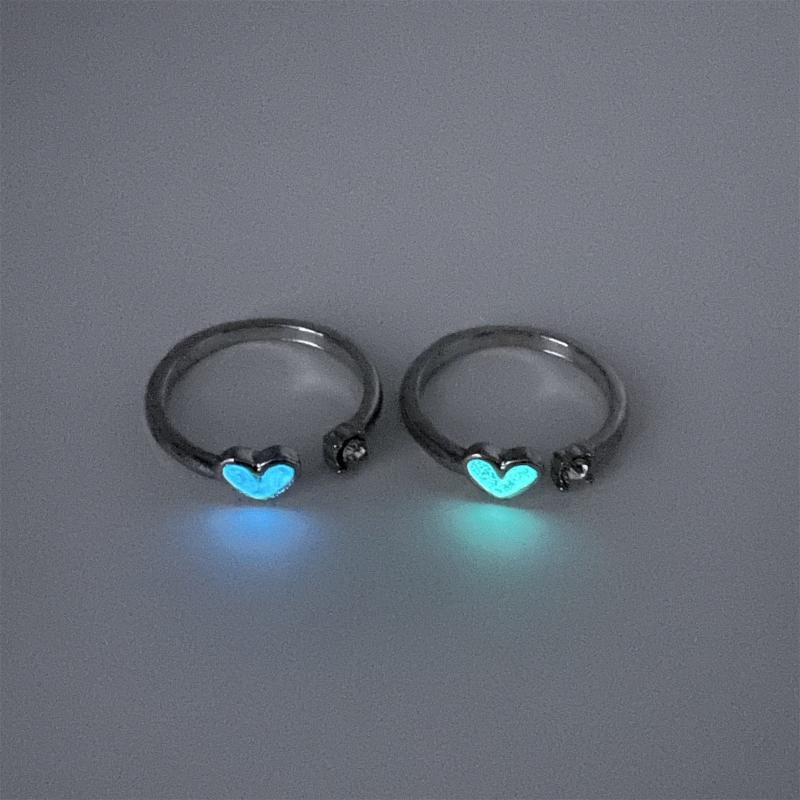 Luminous Men's Ring - Adjustable with Open End for Men