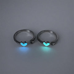 Luminous Men's Ring - Adjustable with Open End for Men
