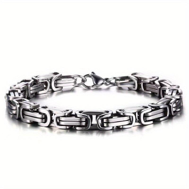 Men's Stainless Steel Chain Bracelet