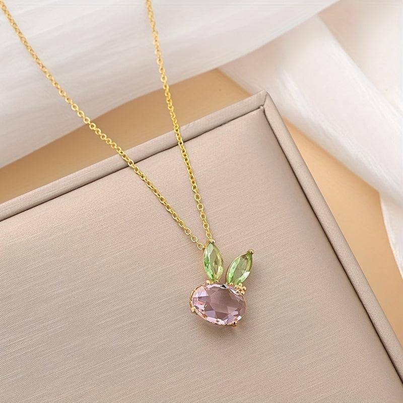Men's Rabbit Pendant Necklace - Wedding Anniversary Gift