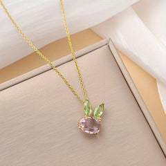 Men's Rabbit Pendant Necklace - Wedding Anniversary Gift