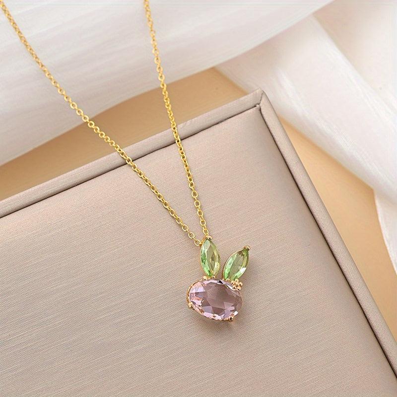Men's Rabbit Pendant Necklace - Wedding Anniversary Gift