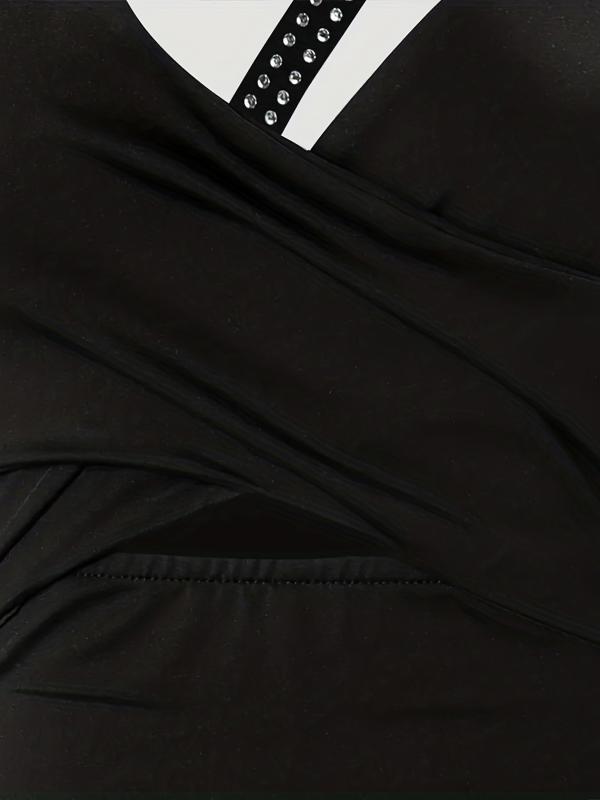 Split Thigh Bodycon Party Dress Sleeveless