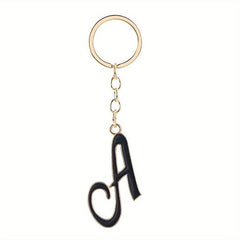 Alphabet Keychain Key Ring Purse Bag Backpack Car Key Charm